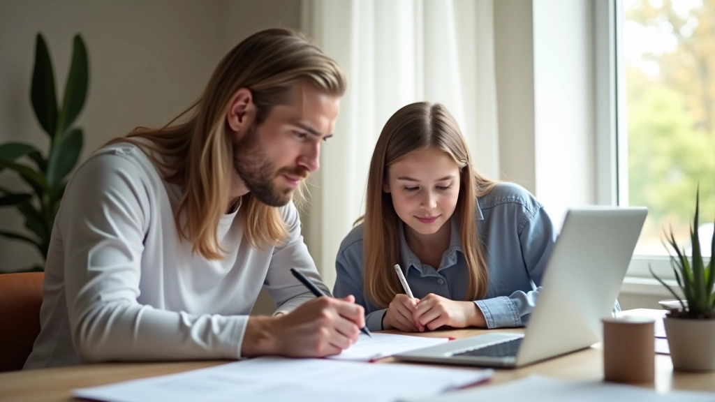 Rodina se dívá na dům, který si pronajala nebo kupuje
